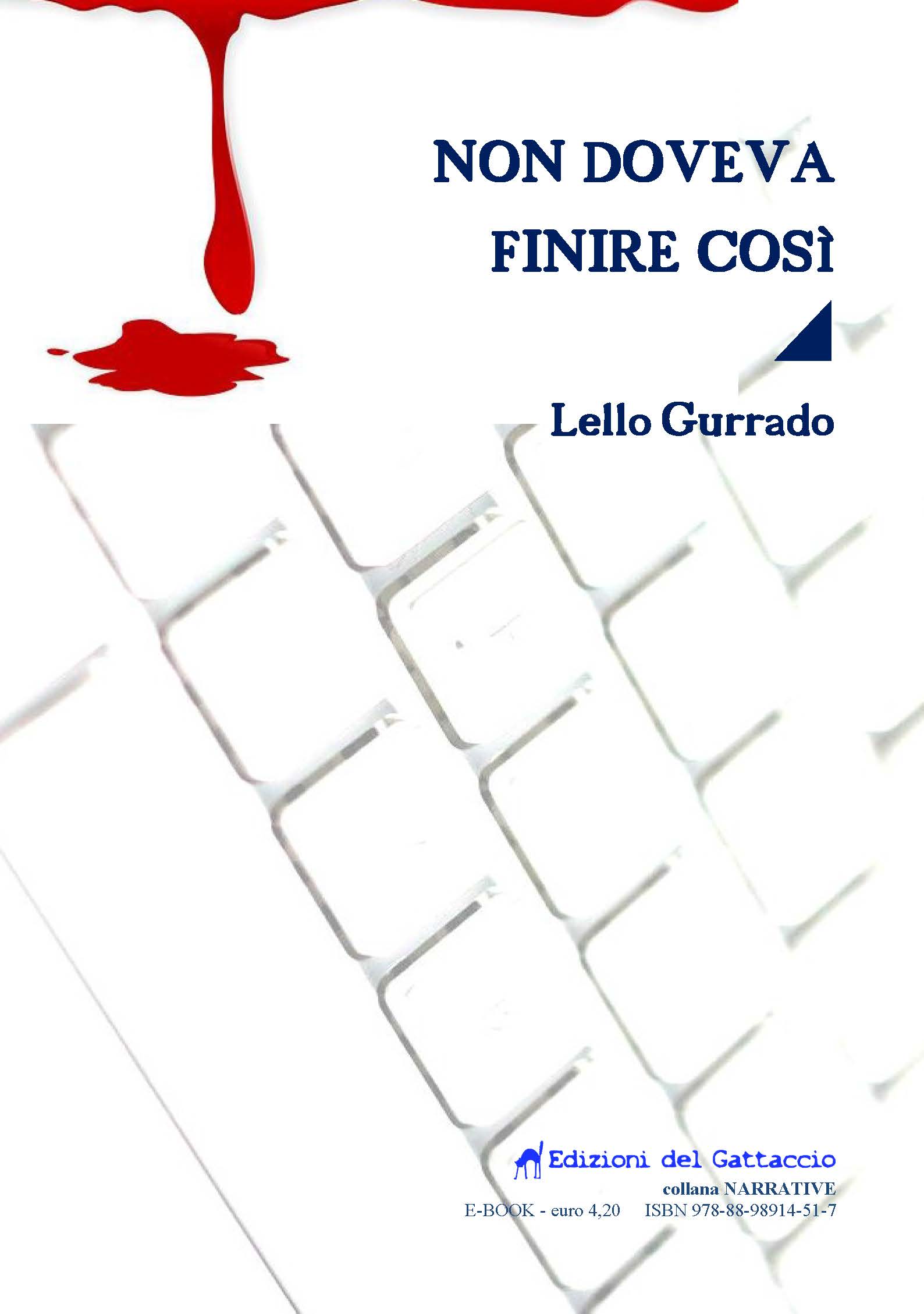 Non doveva finire cosi di Lello Gurrado ed. Il gattaccio